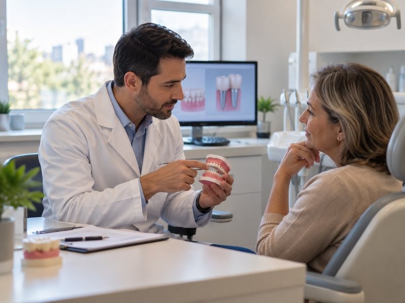 Prótese dentária: principais preocupações antes de colocar.